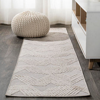 Jazz High-low Pile Art Deco Geometric Indoor/outdoor Area Rug