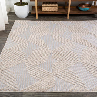 Jazz High-low Pile Art Deco Geometric Indoor/outdoor Area Rug