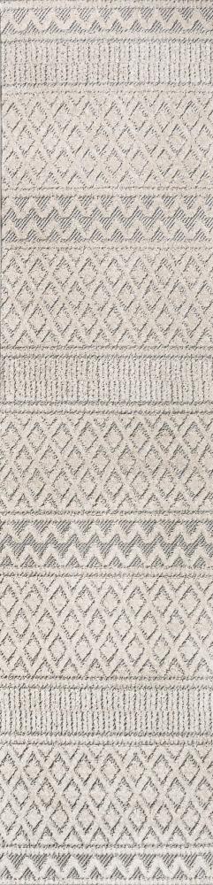Ormond High-low Modern Trellis Geometric Area Rug - JONATHAN Y