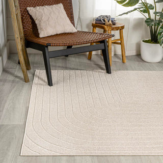 Odense Minimalist Angle Geometric Area Rug - JONATHAN Y
