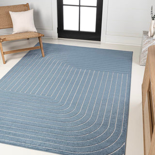 Odense Minimalist Angle Geometric Area Rug