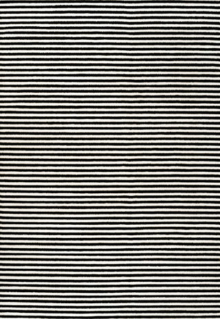 Aarhus Minimalist Scandi Striped Area Rug