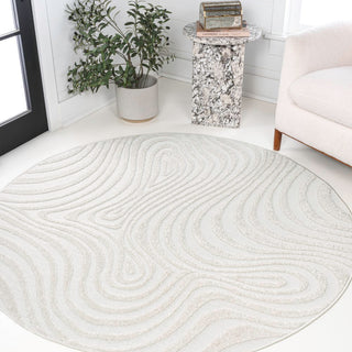 Maribo Abstract Groovy Striped Area Rug