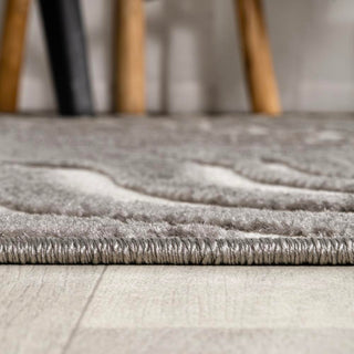 Maribo Abstract Groovy Striped Area Rug - JONATHAN Y