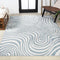 Maribo Abstract Groovy Striped Area Rug