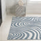 Maribo Abstract Groovy Striped Area Rug