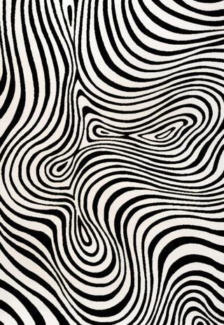 Maribo Abstract Groovy Striped Area Rug