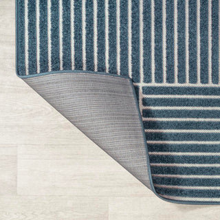 Nordby Geometric Arch Scandi Striped Area Rug - JONATHAN Y