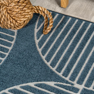Nordby Geometric Arch Scandi Striped Area Rug - JONATHAN Y