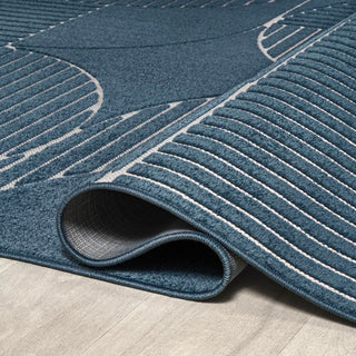 Nordby Geometric Arch Scandi Striped Area Rug - JONATHAN Y