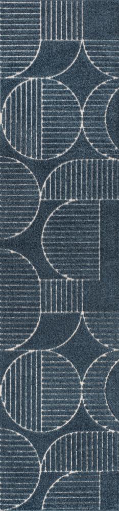 Nordby Geometric Arch Scandi Striped Area Rug - JONATHAN Y