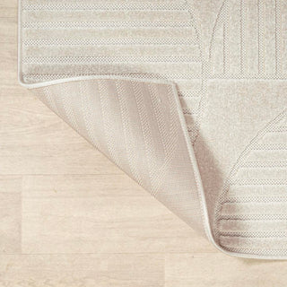 Nordby Geometric Arch Scandi Striped Area Rug - JONATHAN Y
