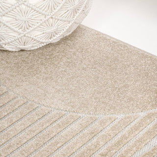 Nordby Geometric Arch Scandi Striped Area Rug