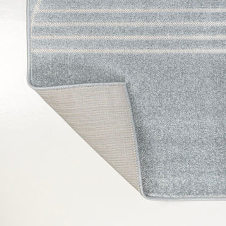Nordby Geometric Arch Scandi Striped Area Rug