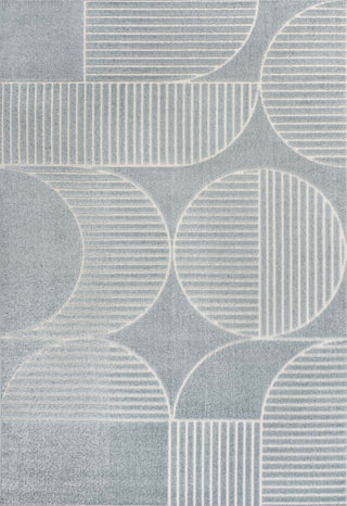 Nordby Geometric Arch Scandi Striped Area Rug