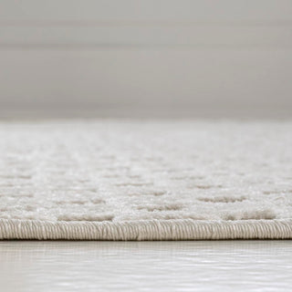 Finn High-Low Modern Minimalist Checkered Monotone Indoor/Outdoor Area Rug - JONATHAN Y