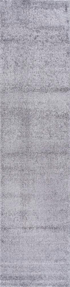 Haze Solid Low-pile Area Rug Gray