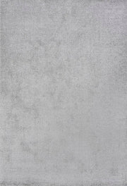 Haze Solid Low-pile Area Rug Light Gray