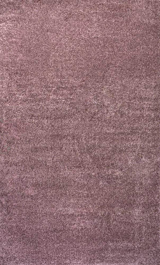 Haze Solid Low-pile Area Rug Light Purple - JONATHAN Y
