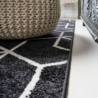 Tumbling Blocks Modern Geometric Area Rug - JONATHAN Y