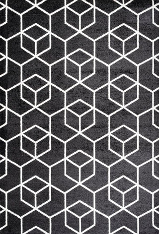 Tumbling Blocks Modern Geometric Area Rug - JONATHAN Y