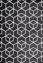 Tumbling Blocks Modern Geometric Area Rug