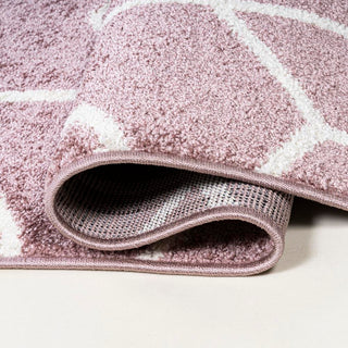 Tumbling Blocks Modern Geometric Area Rug - JONATHAN Y