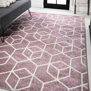 Tumbling Blocks Modern Geometric Area Rug - JONATHAN Y
