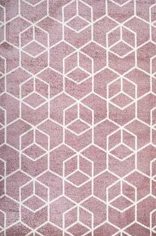 Tumbling Blocks Modern Geometric Area Rug - JONATHAN Y