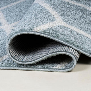 Tumbling Blocks Modern Geometric Area Rug