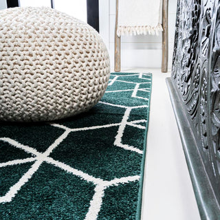 Tumbling Blocks Modern Geometric Area Rug