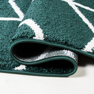 Tumbling Blocks Modern Geometric Area Rug