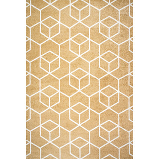 Tumbling Blocks Modern Geometric Area Rug 2