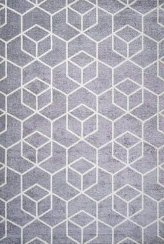 Tumbling Blocks Modern Geometric Area Rug
