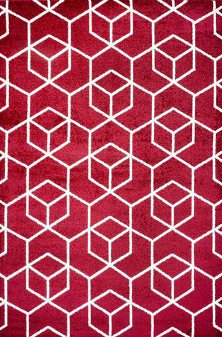 Tumbling Blocks Modern Geometric Area Rug
