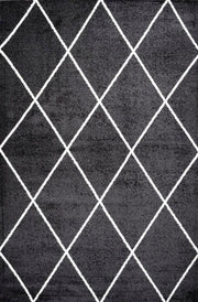 Cole Minimalist Diamond Trellis Area Rug