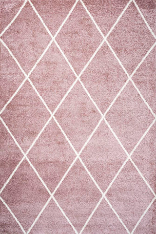 Cole Minimalist Diamond Trellis Area Rug - JONATHAN Y