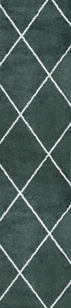 Cole Minimalist Diamond Trellis Area Rug