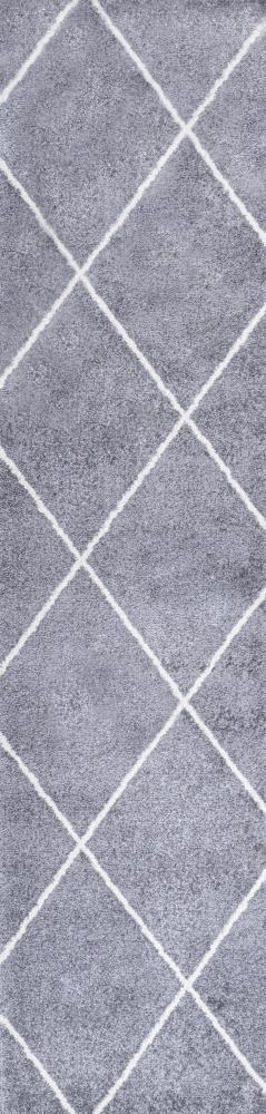 Cole Minimalist Diamond Trellis Area Rug