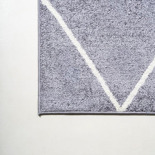 Cole Minimalist Diamond Trellis Area Rug
