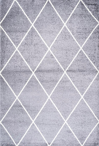 Cole Minimalist Diamond Trellis Area Rug