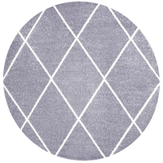 Cole Minimalist Diamond Trellis Area Rug