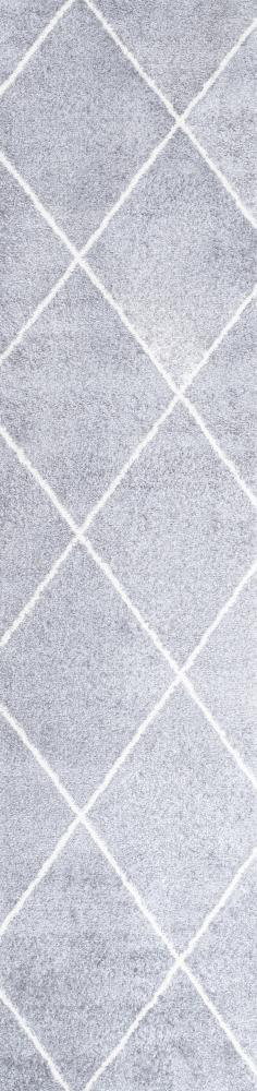 Cole Minimalist Diamond Trellis Area Rug