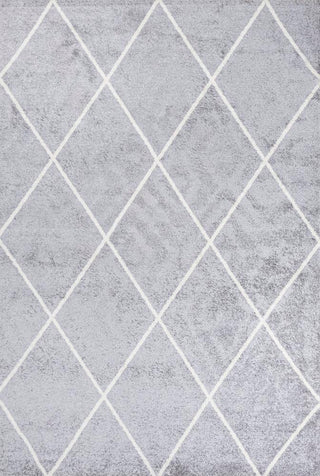Cole Minimalist Diamond Trellis Area Rug