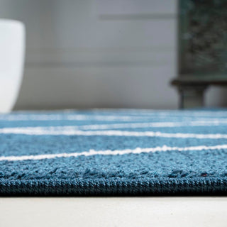 Cole Minimalist Diamond Trellis Area Rug