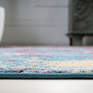 Cole Minimalist Diamond Trellis Area Rug