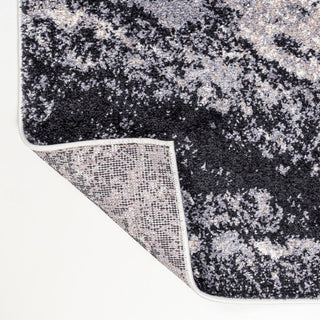 Kassia Contemporary Glam Abstract Marble Area Rug - JONATHAN Y