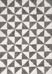 Alcudia Geometric Shag Area Rug