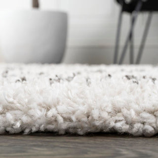 Inca Moroccan Diamond Shag Area Rug - JONATHAN Y