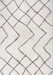 Inca Moroccan Diamond Shag Area Rug